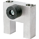 Stoppers for Linear Guides, Base Mounting, Stainless Steel, with Urethane